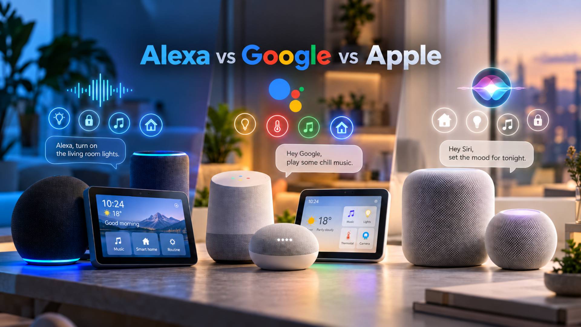 Smart Speaker Comparison